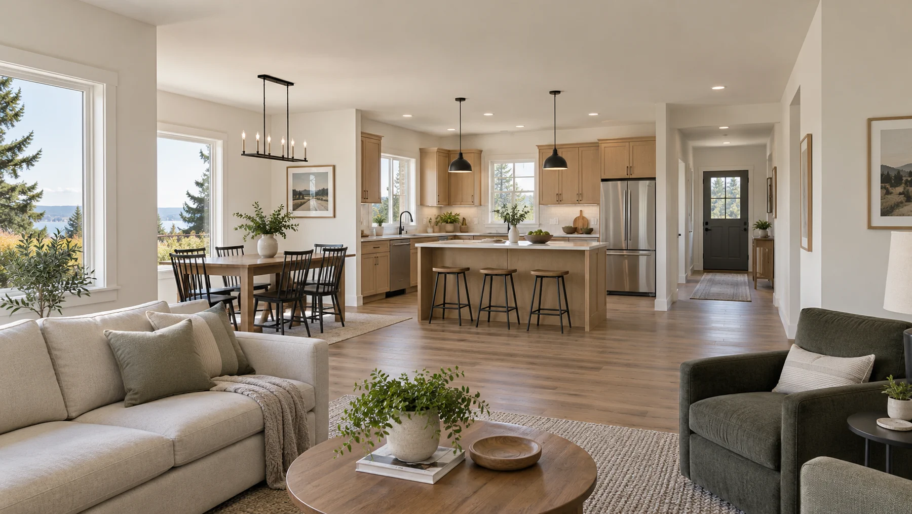 Interior finish inspiration for South Sound Drywall